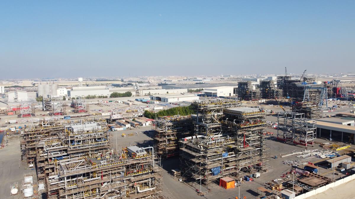 39 Process Modules for ADNOC's Dalma Gas Development