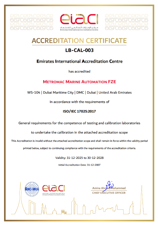 EIAC accreditation